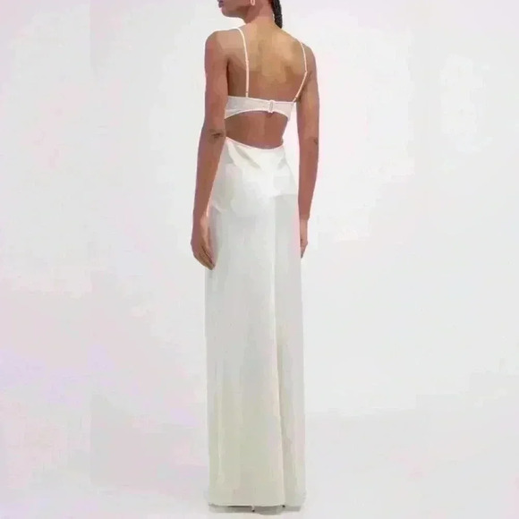 *NWT ALC The Blakely Il maxi dress size 4 in white - Picture 3 of 10